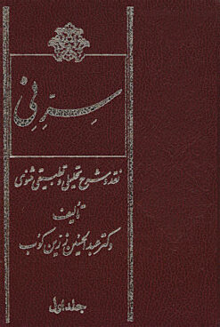 Sirr-i Nay; Naqd va sharḥ-i taḥlīlī va taṭbīqī-i Mas̲navī (2 jildi)