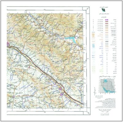 NCC 250k Topographic Maps of Iran