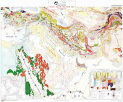 Tectonic Map of the Middle East