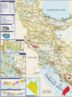 Iran Natural Gas Map 2018