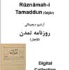 Tamaddun, Rūznāmah-i (Qājār) - Collection of 6 years, including 124 issues