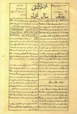 Rūznāmah-i Millī (Jarīdah-i Millī; Qājār) - 1324, 37 issues